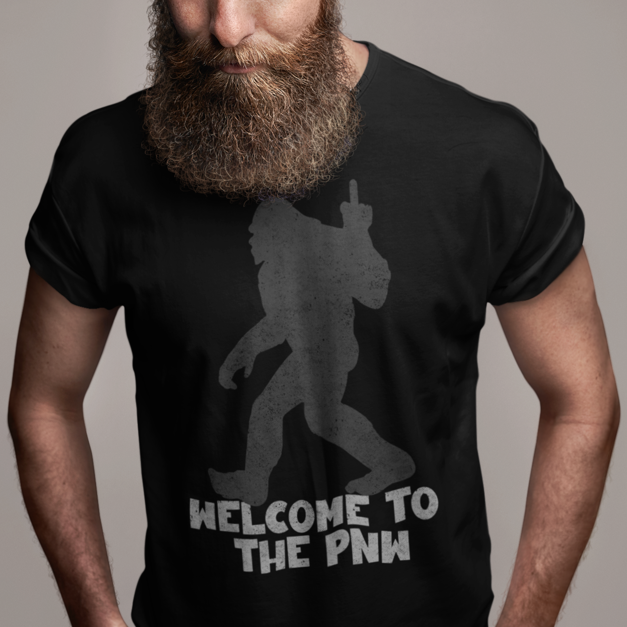 Bigfoot Middle Finger T-shirt