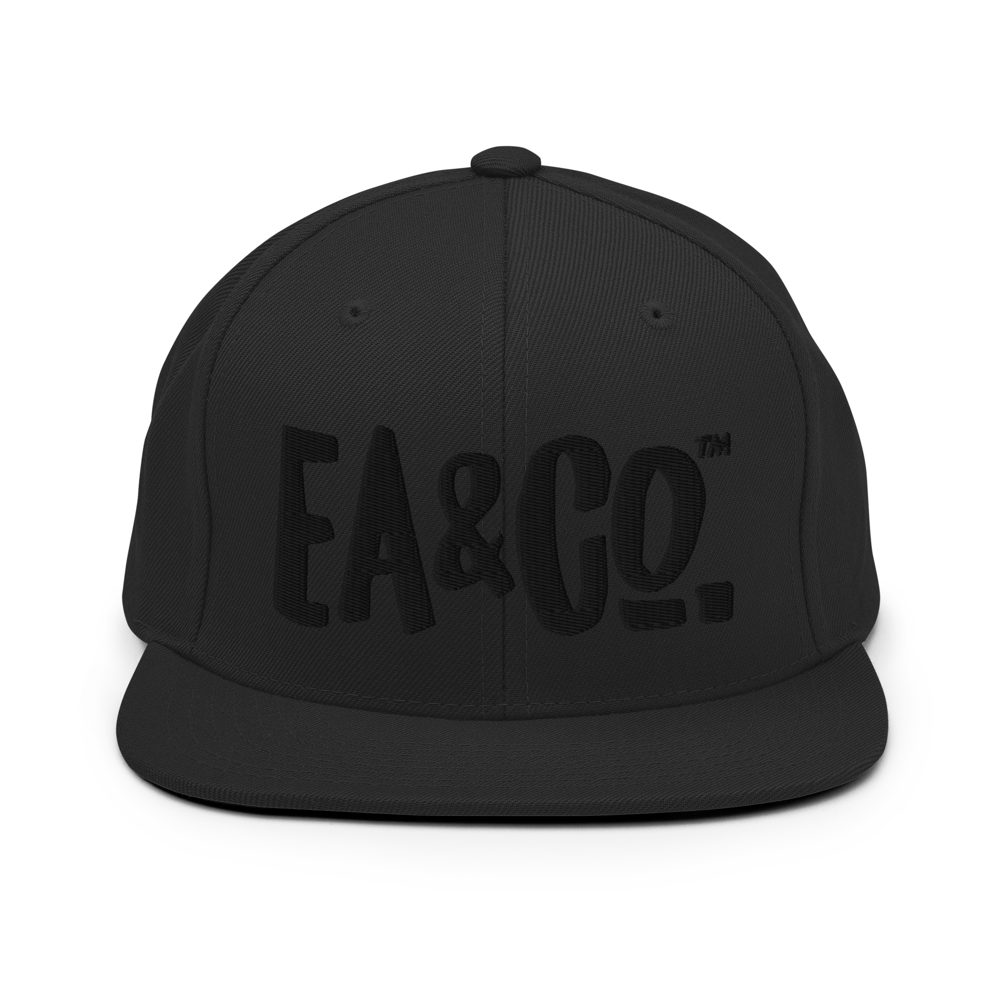 Evoke Apparel & Co. Blackout Snapback Hat