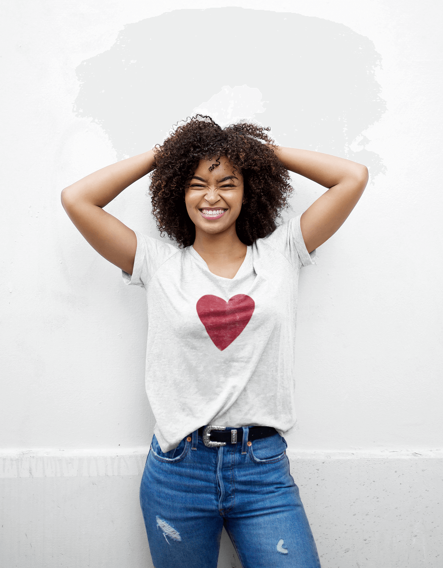 The Heart Womens Fashion T-shirt