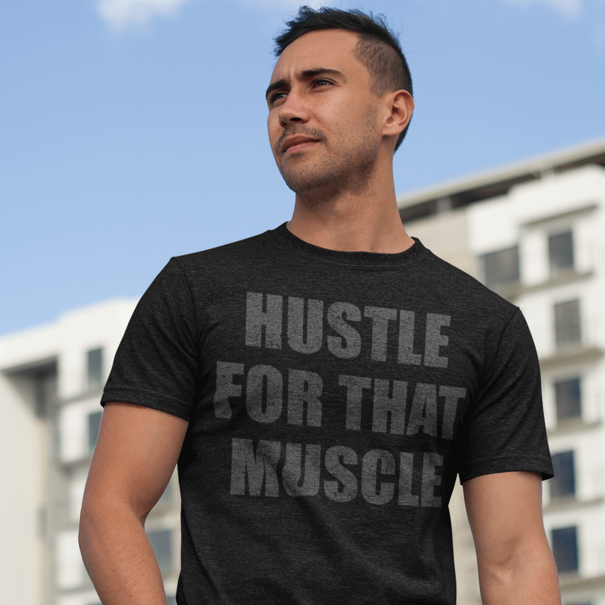Hustle For That Muscle Tee | Evoke Apparel