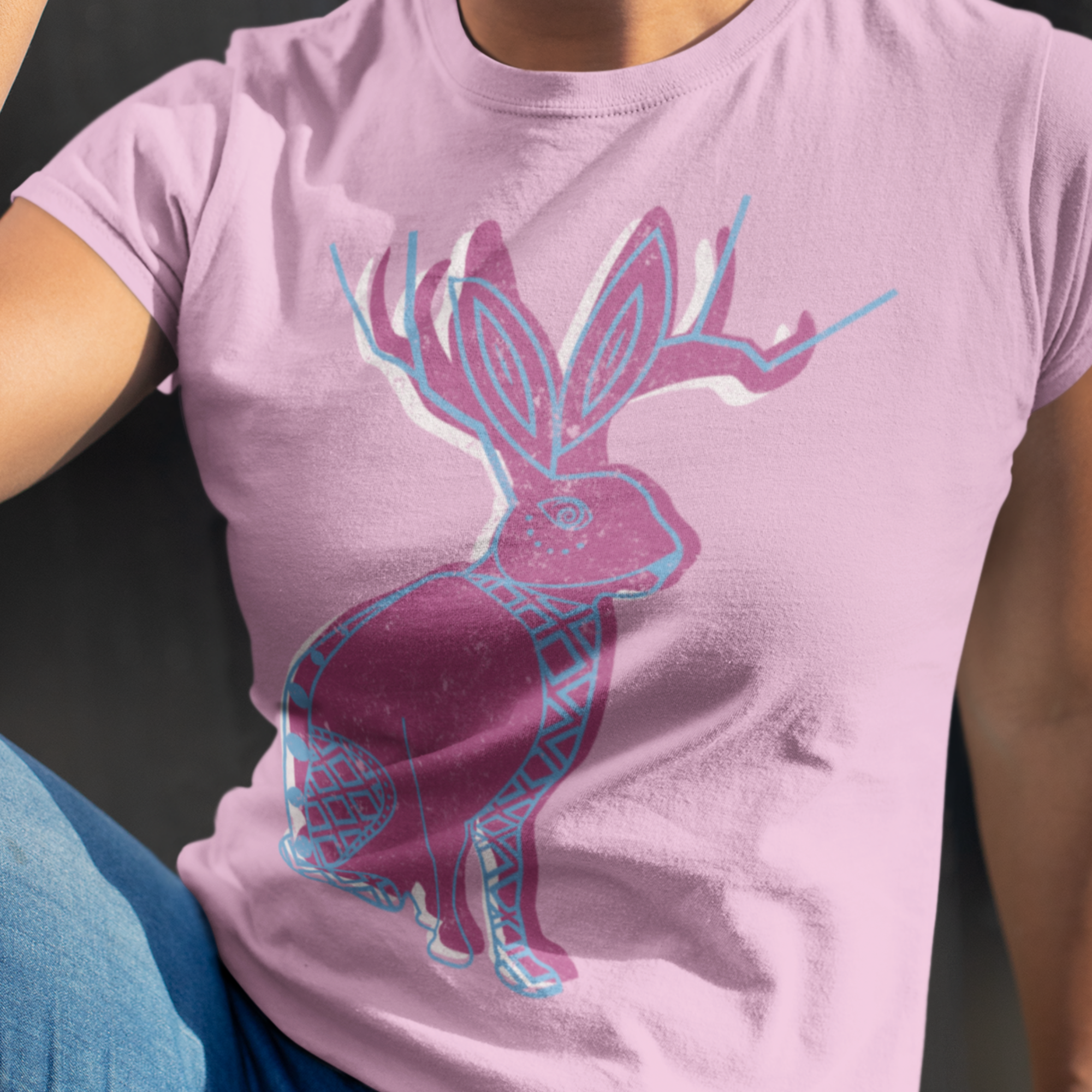 Jack-a-Lope Graphic T-shirt