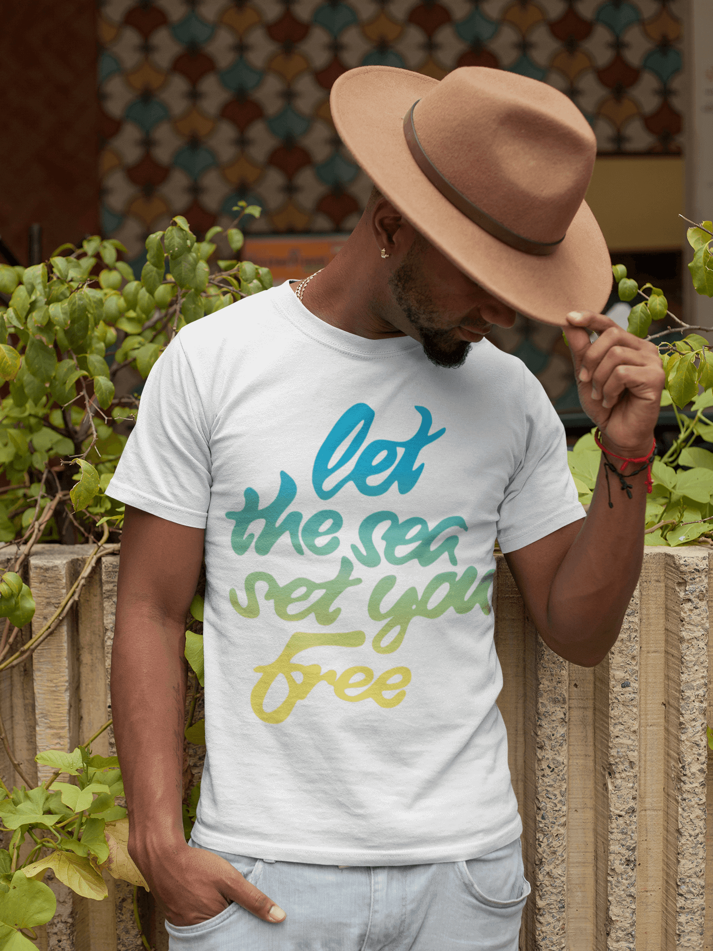 Let the Sea Set You Free Tee | Evoke Apparel