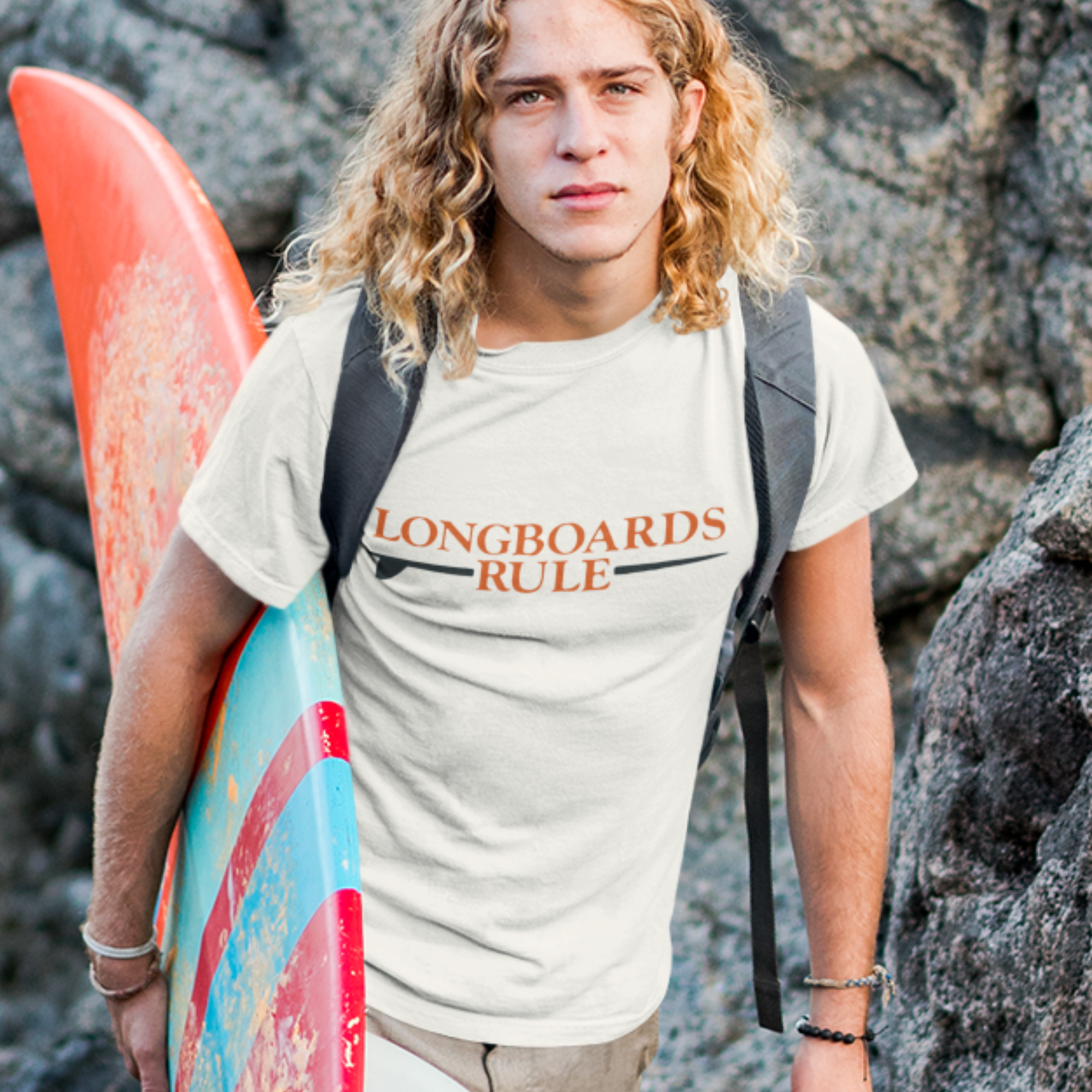 Longboards Rule Tee | Evoke Apparel