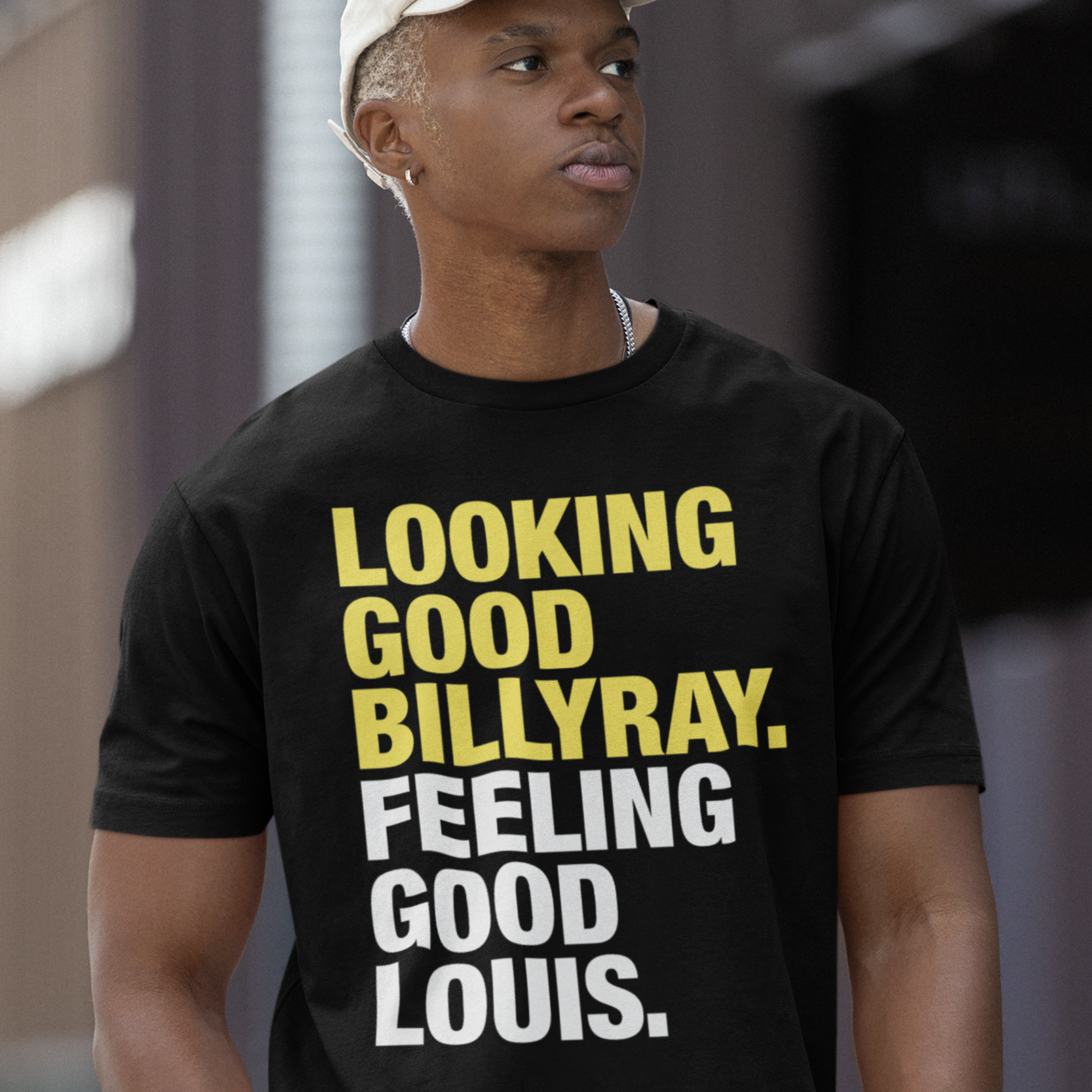 Looking Good Billyray, Feeling Good Louis Tee | Evoke Apparel