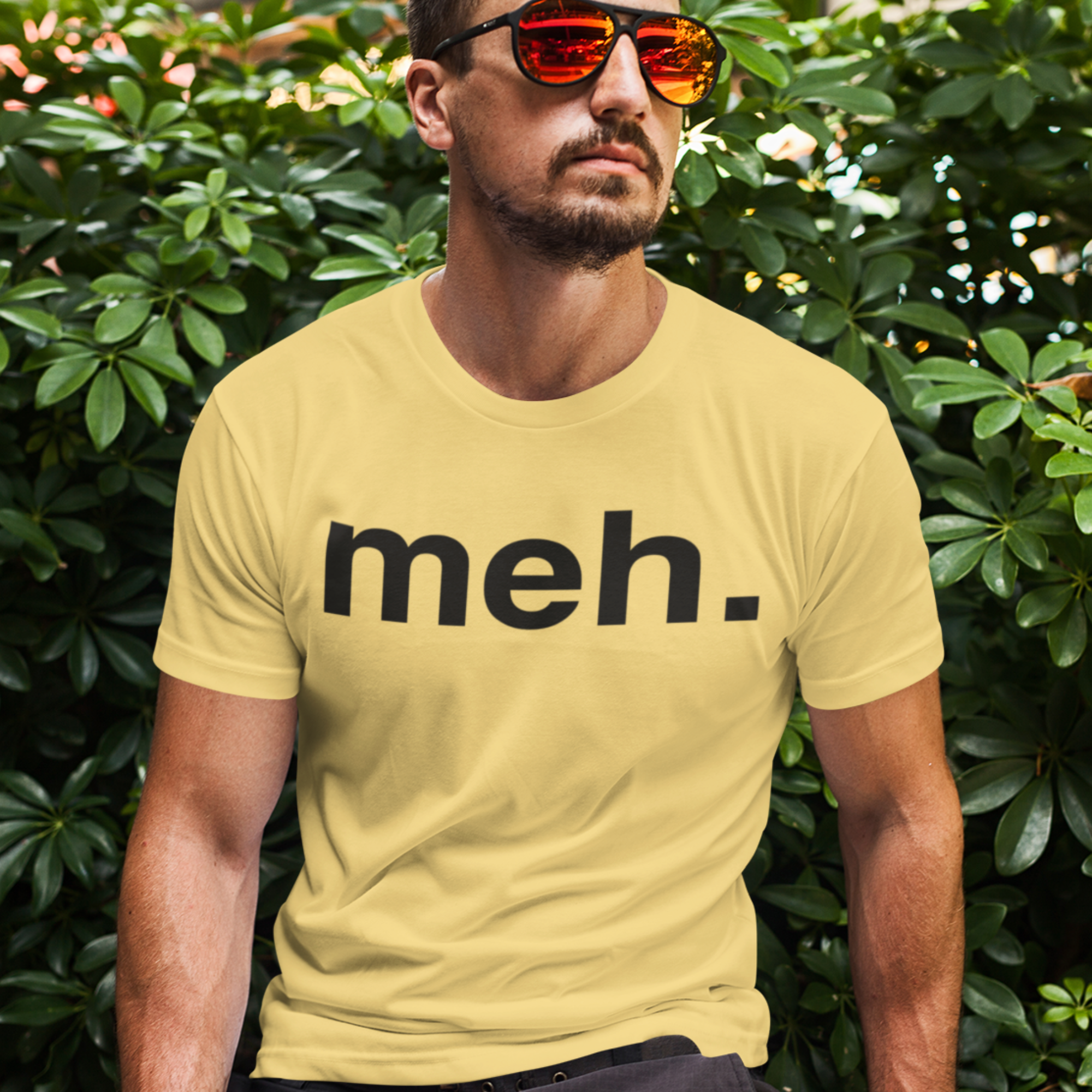 Meh - Funny Sarcastic Tee | Evoke apparel