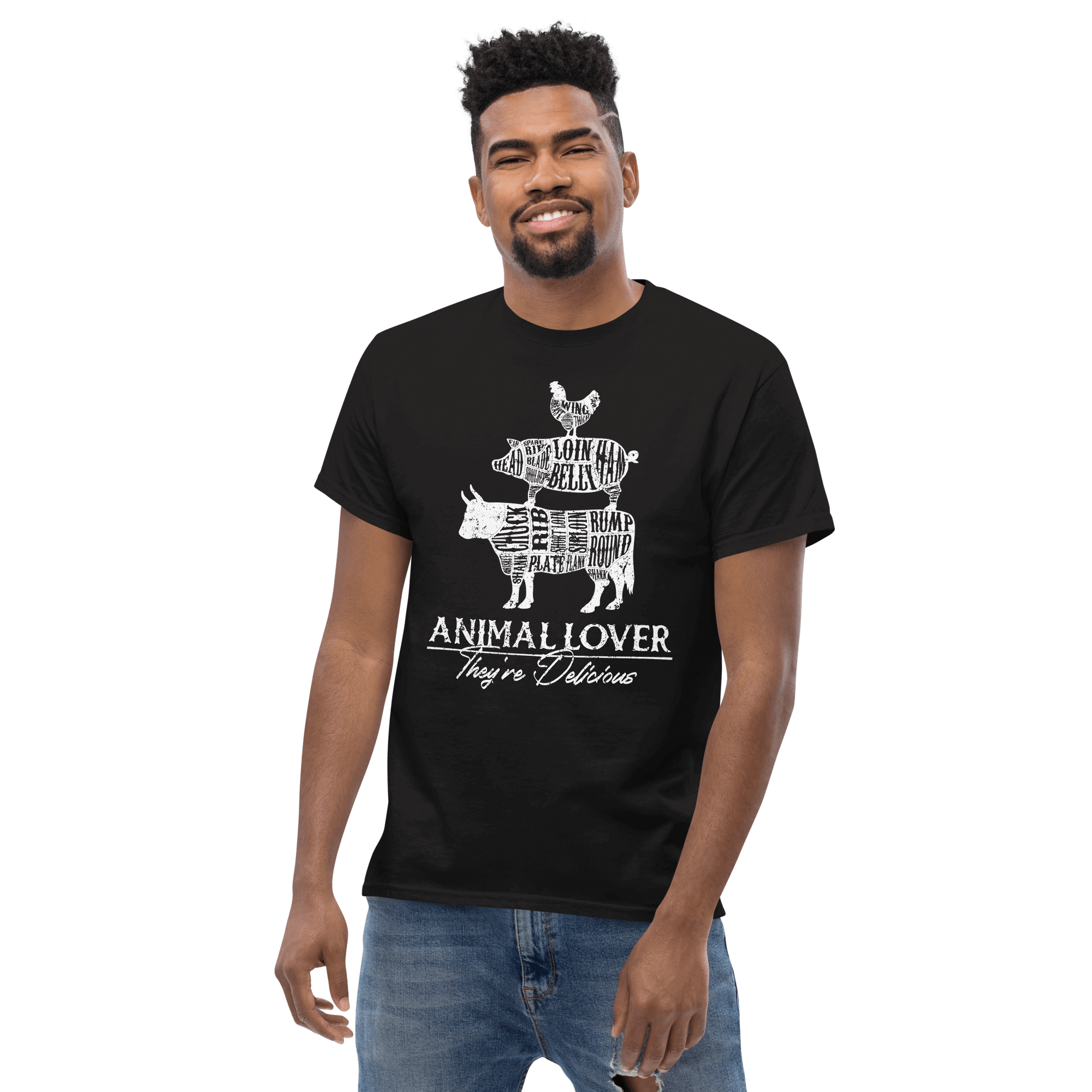 Animal Lover Funny Tee | Evoke Apparel