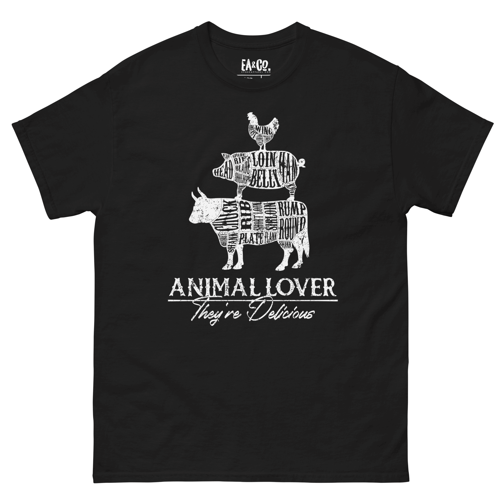 Animal Lover Funny Tee | Evoke Apparel