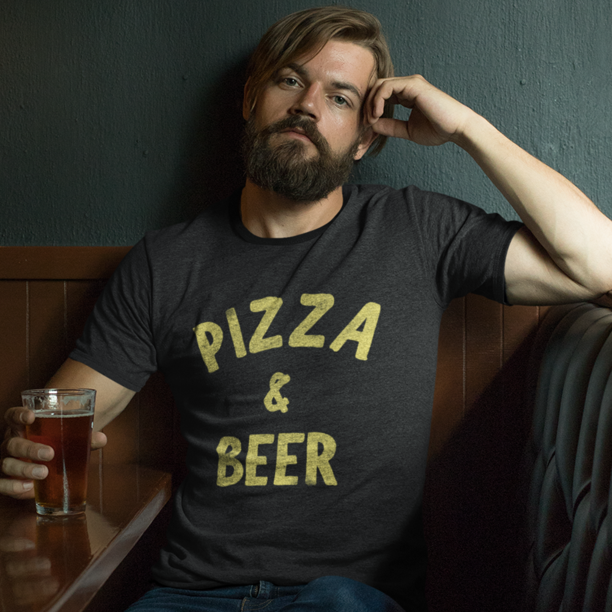 Pizza & Beer Tee | Evoke Apparel