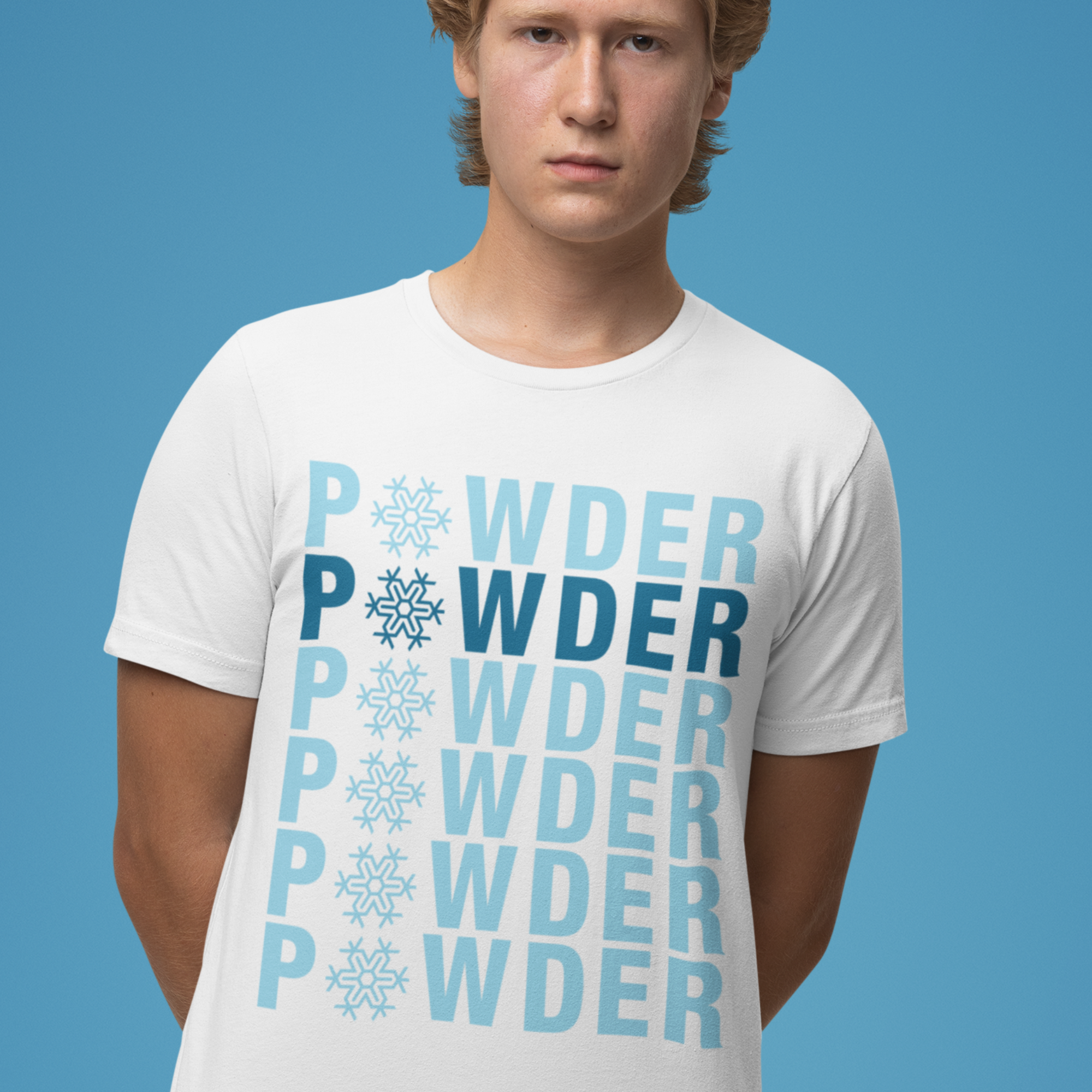 Powder Ski Tee | Evoke Apparel