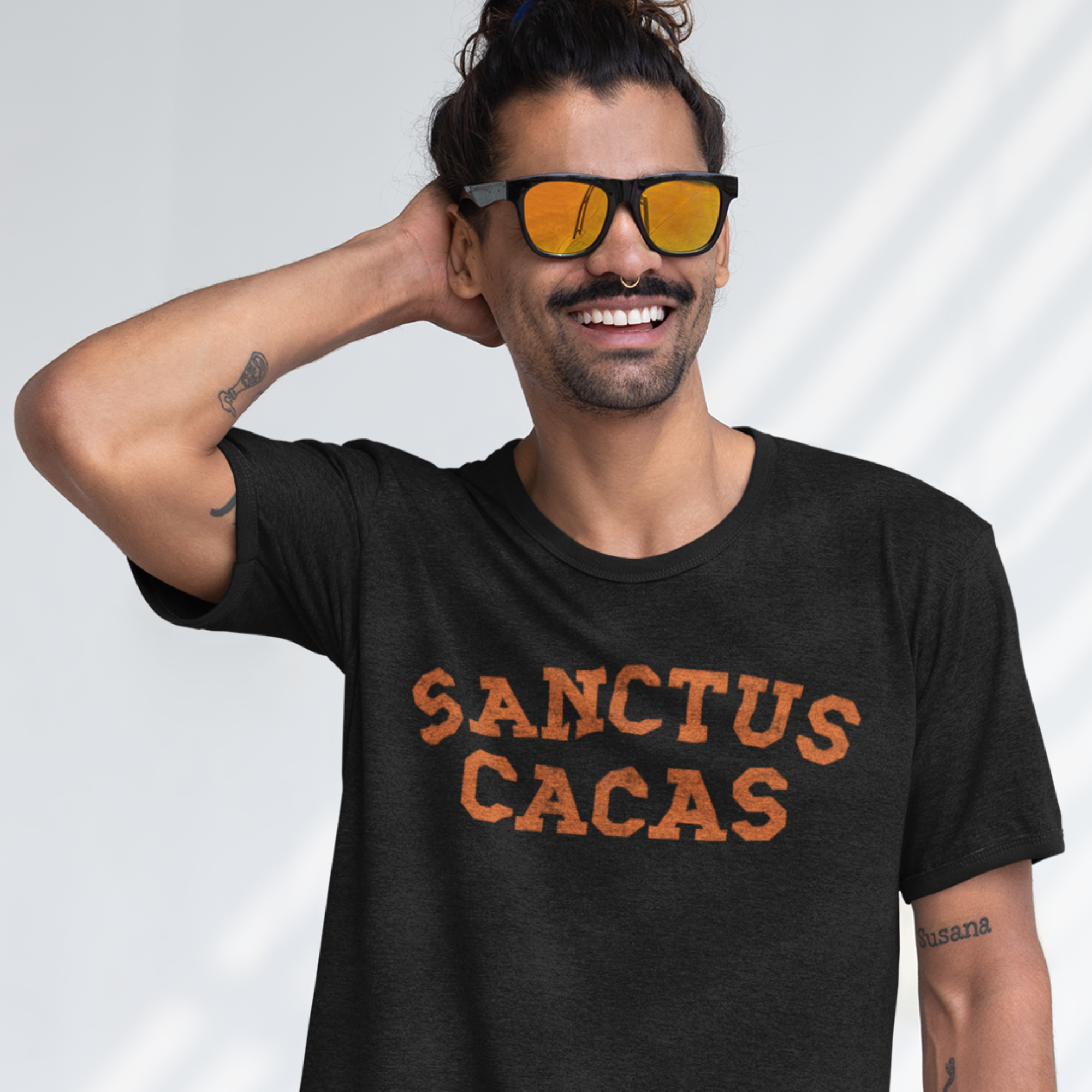 Sanctas Cacas Tee | Evoke Apparel