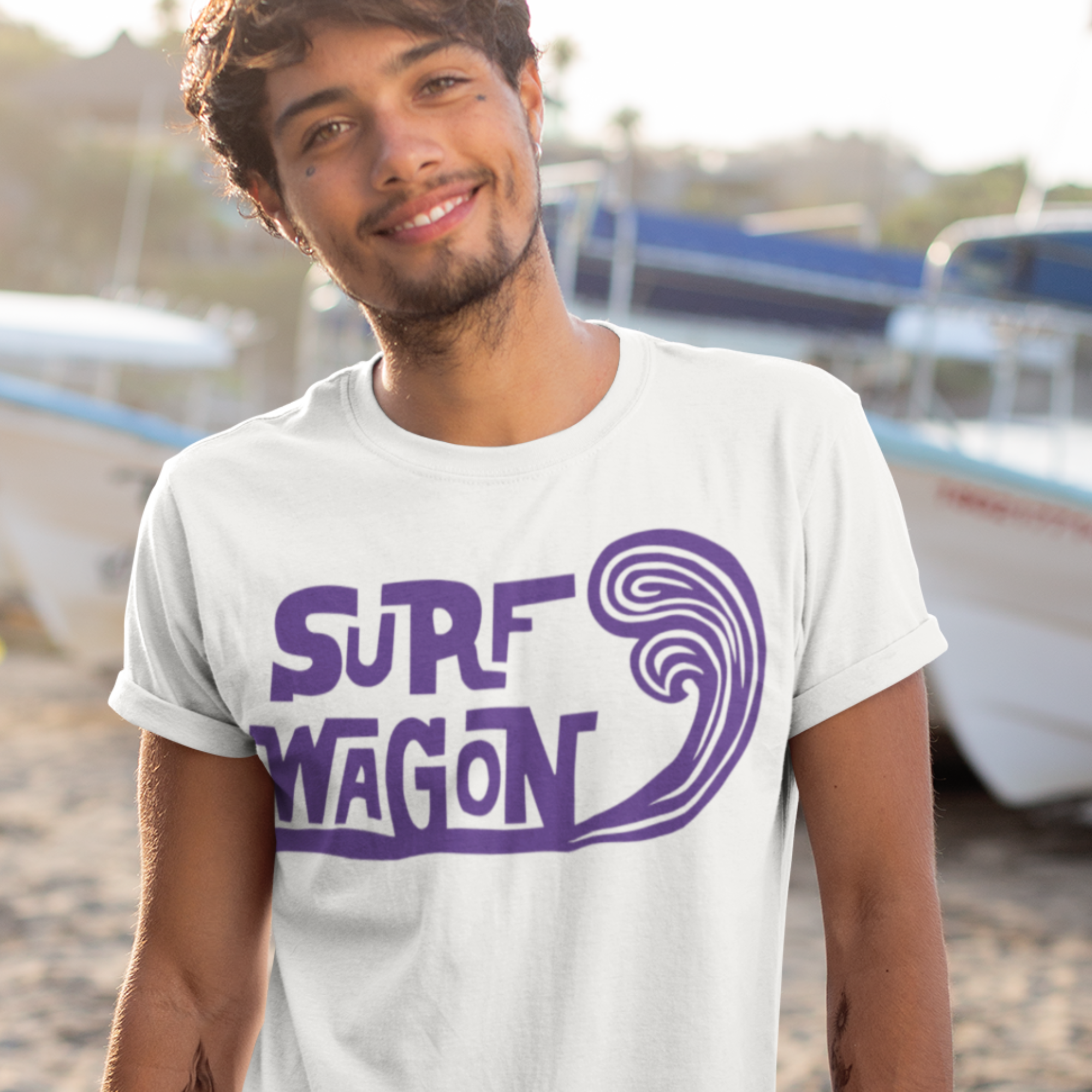 Surf Wagon Retro Tee | Evoke Apparel