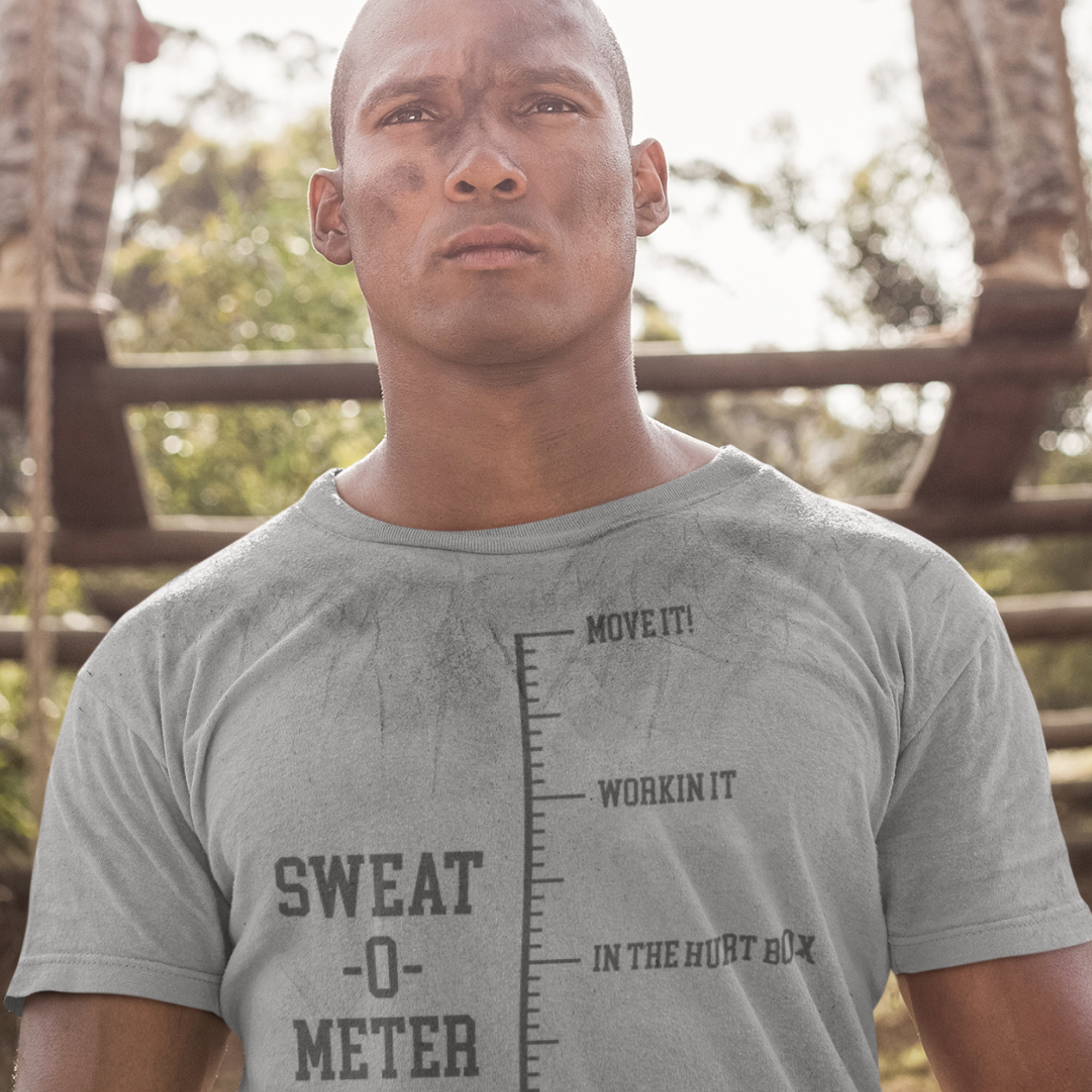 Sweat-O-Meter Workout Tee | Evoke Apparel