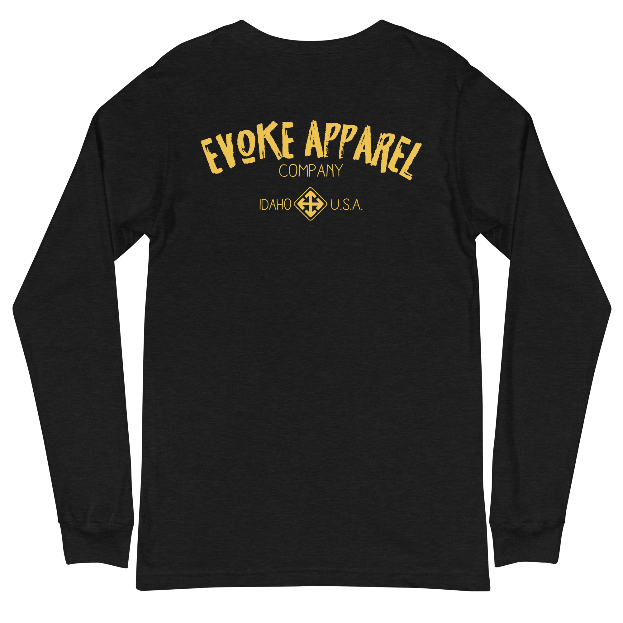 Evoke Apparel Long Sleeve Logo Unisex Tee | Evoke Apparel