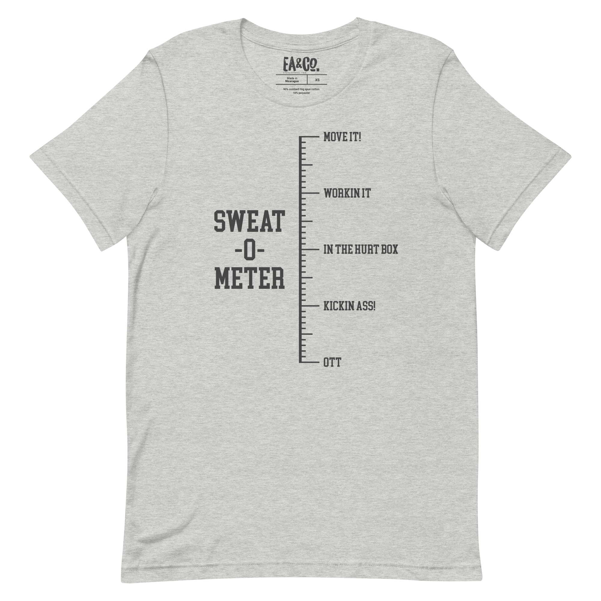 Sweat-O-Meter Workout Tee