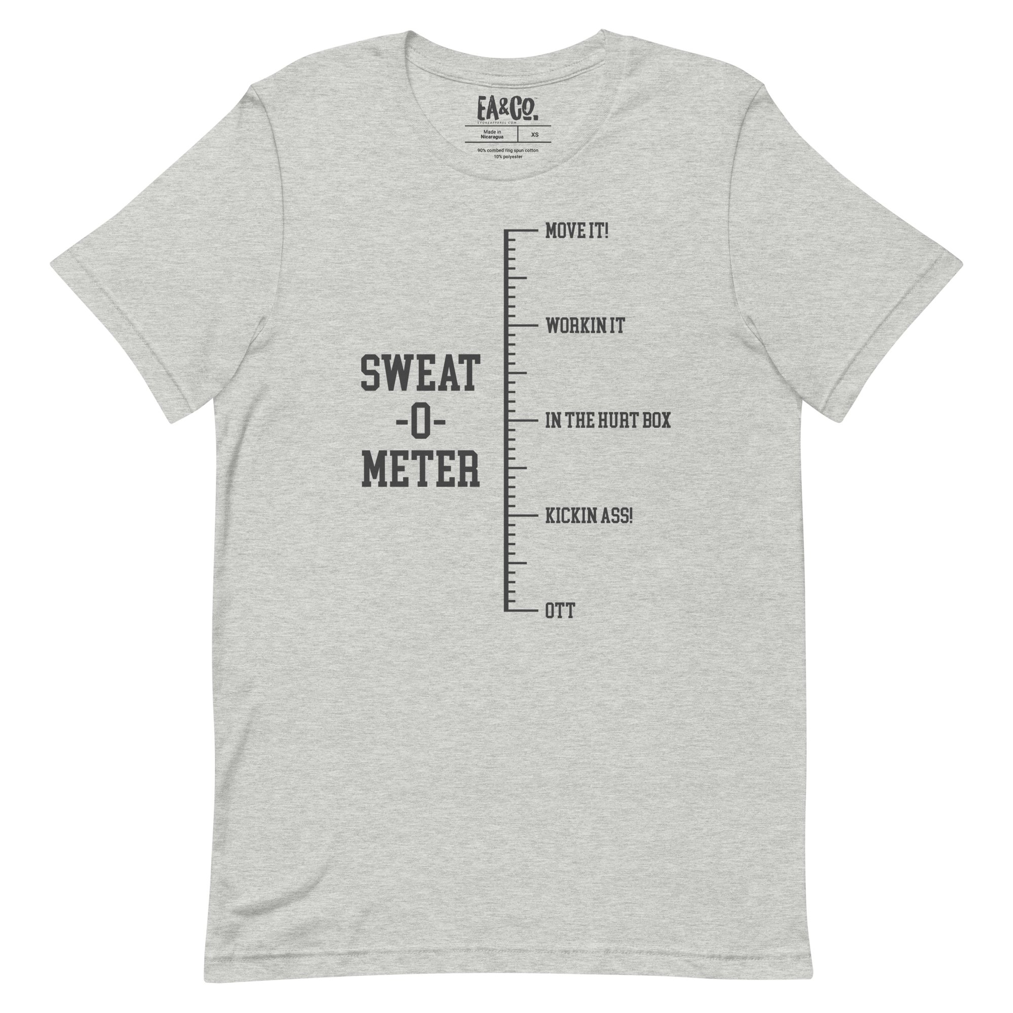 Sweat-O-Meter Workout T-shirt