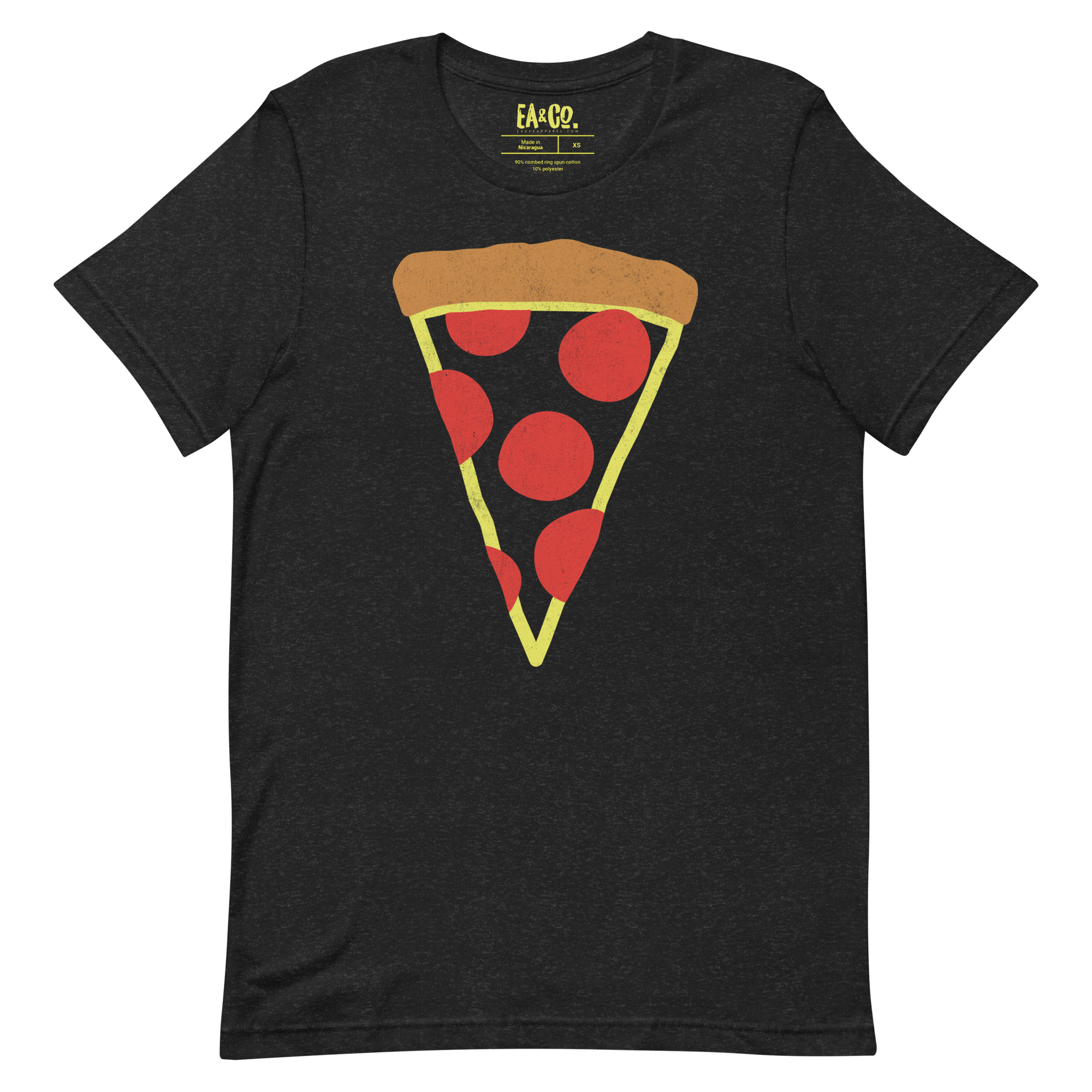 Pizza Slice Tee - Funny Foodie Graphic T-shirt | Evoke Apparel