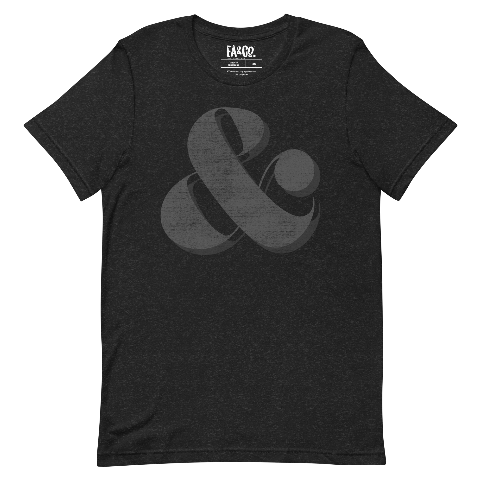 Ampersand Typographic Tee | Evoke Apparel