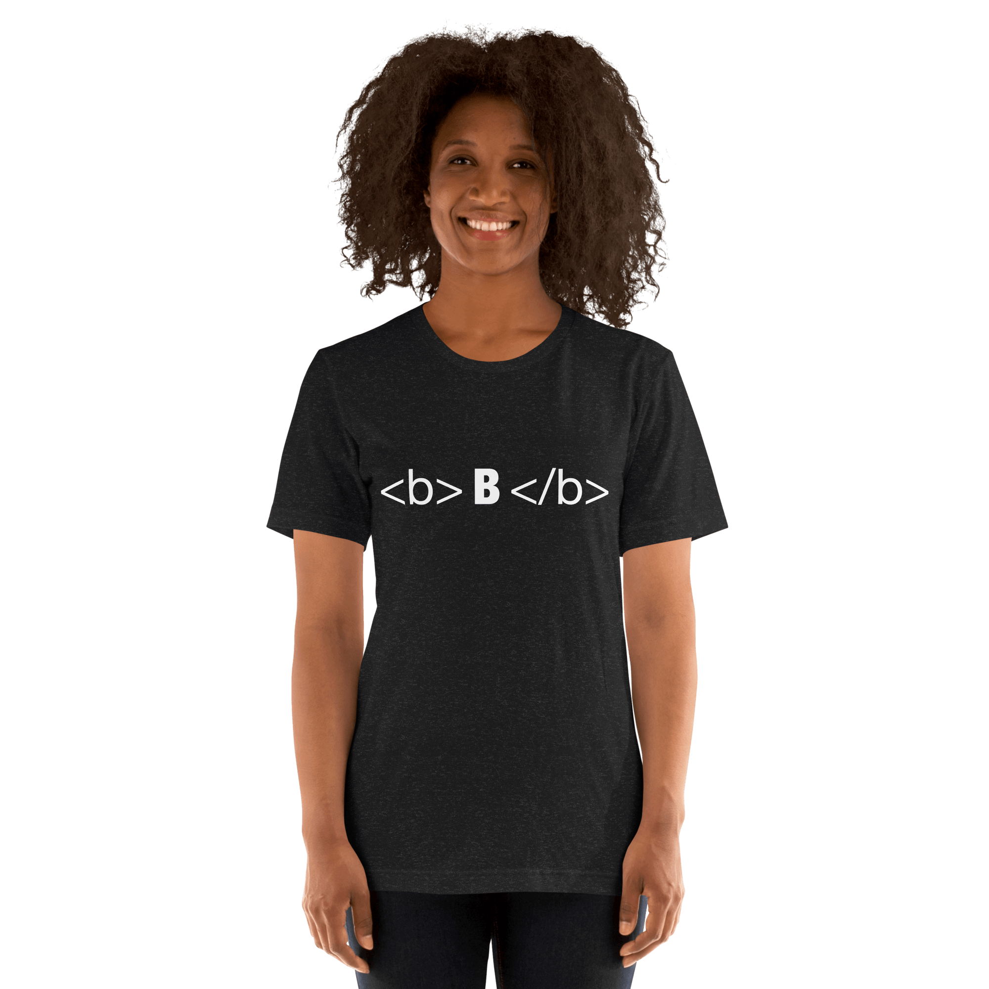 Be Bold Coder Tee - Nerdy Graphic T-shirt | Evoke Apparel - front