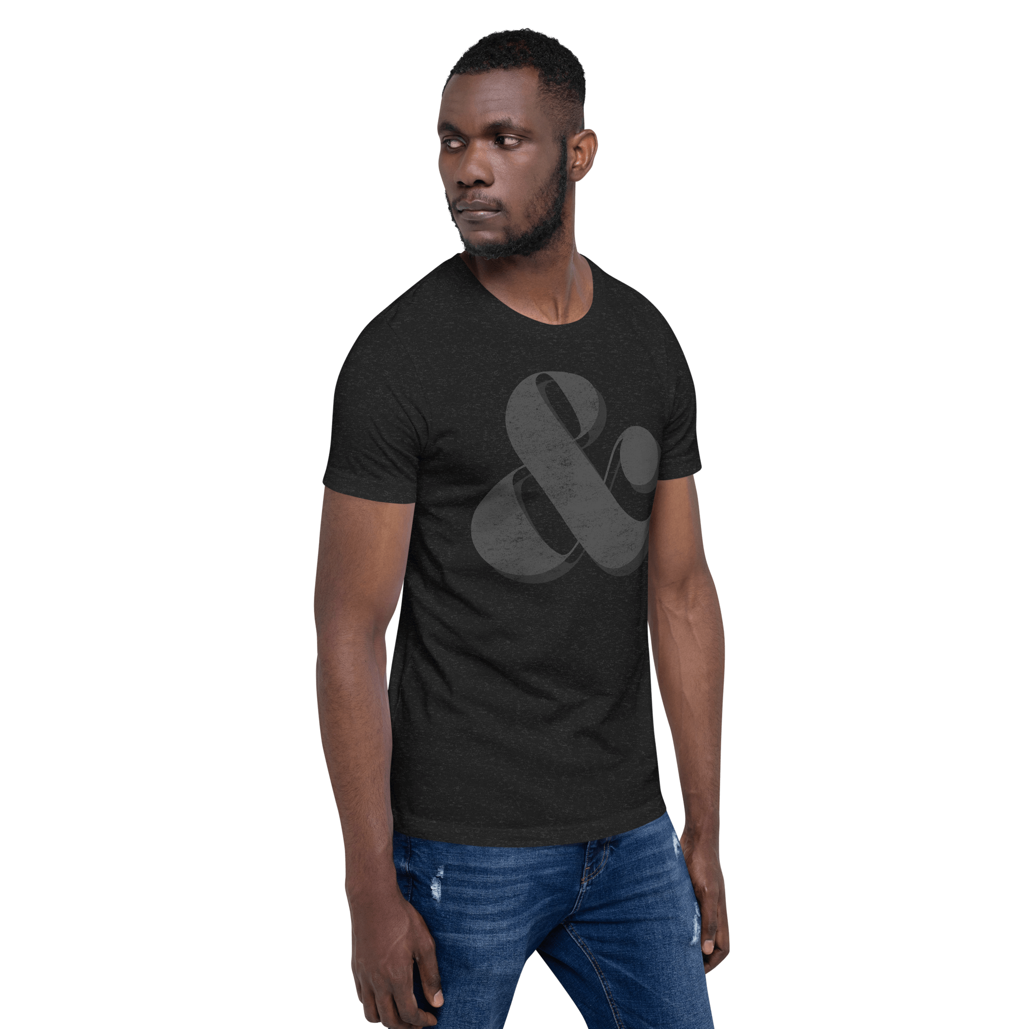 Ampersand Typographic Tee | Evoke Apparel