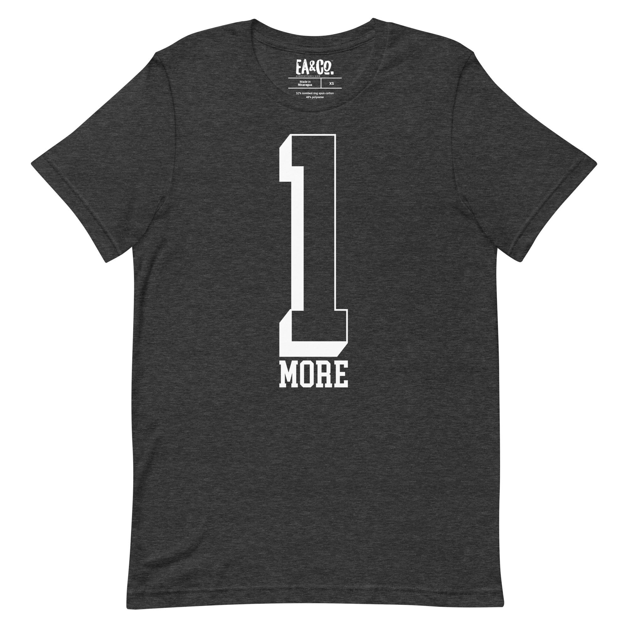 1 More Tee - Workout Graphic T-shirt | Evoke Apparel