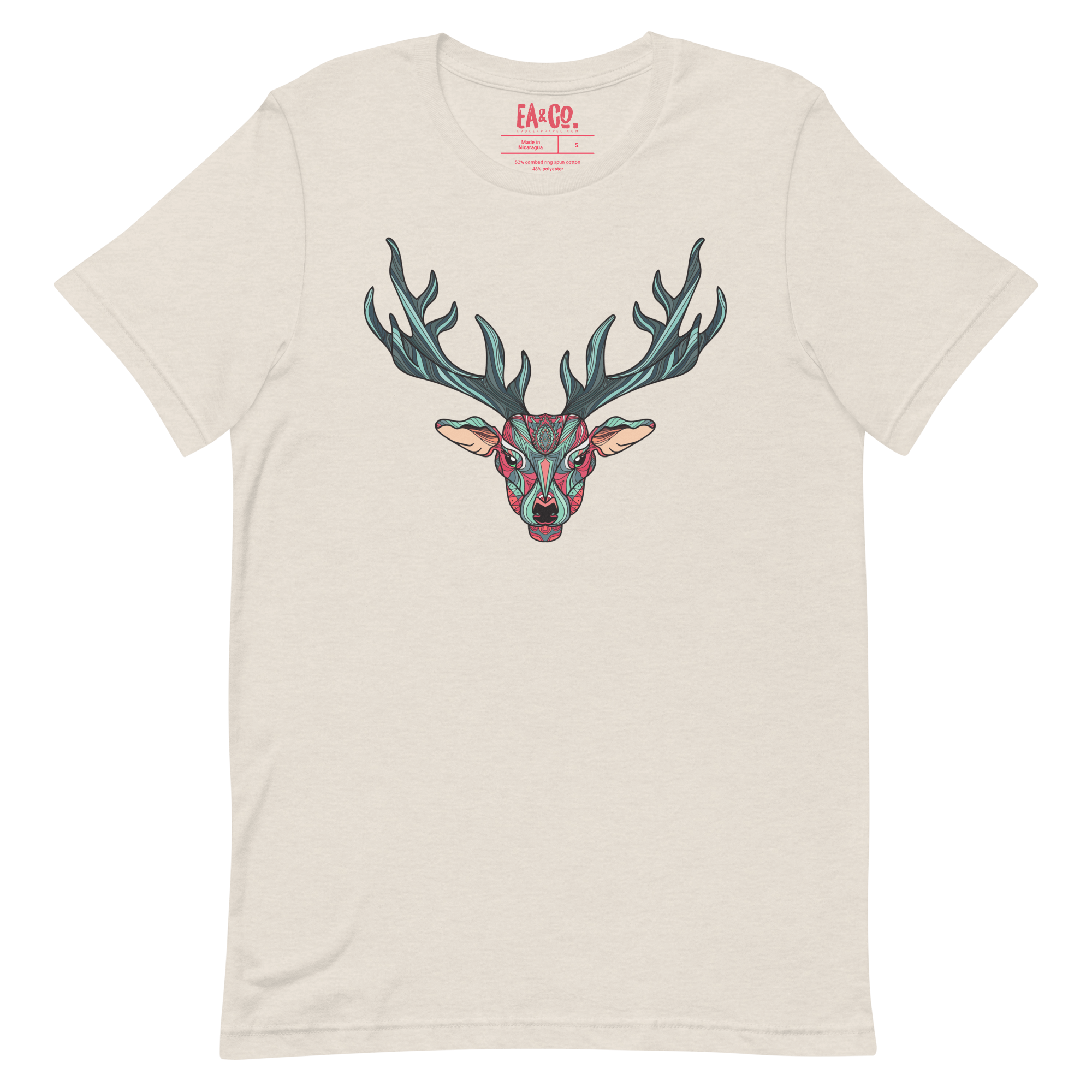 Illustrated Deer Tee | Evoke Apparel