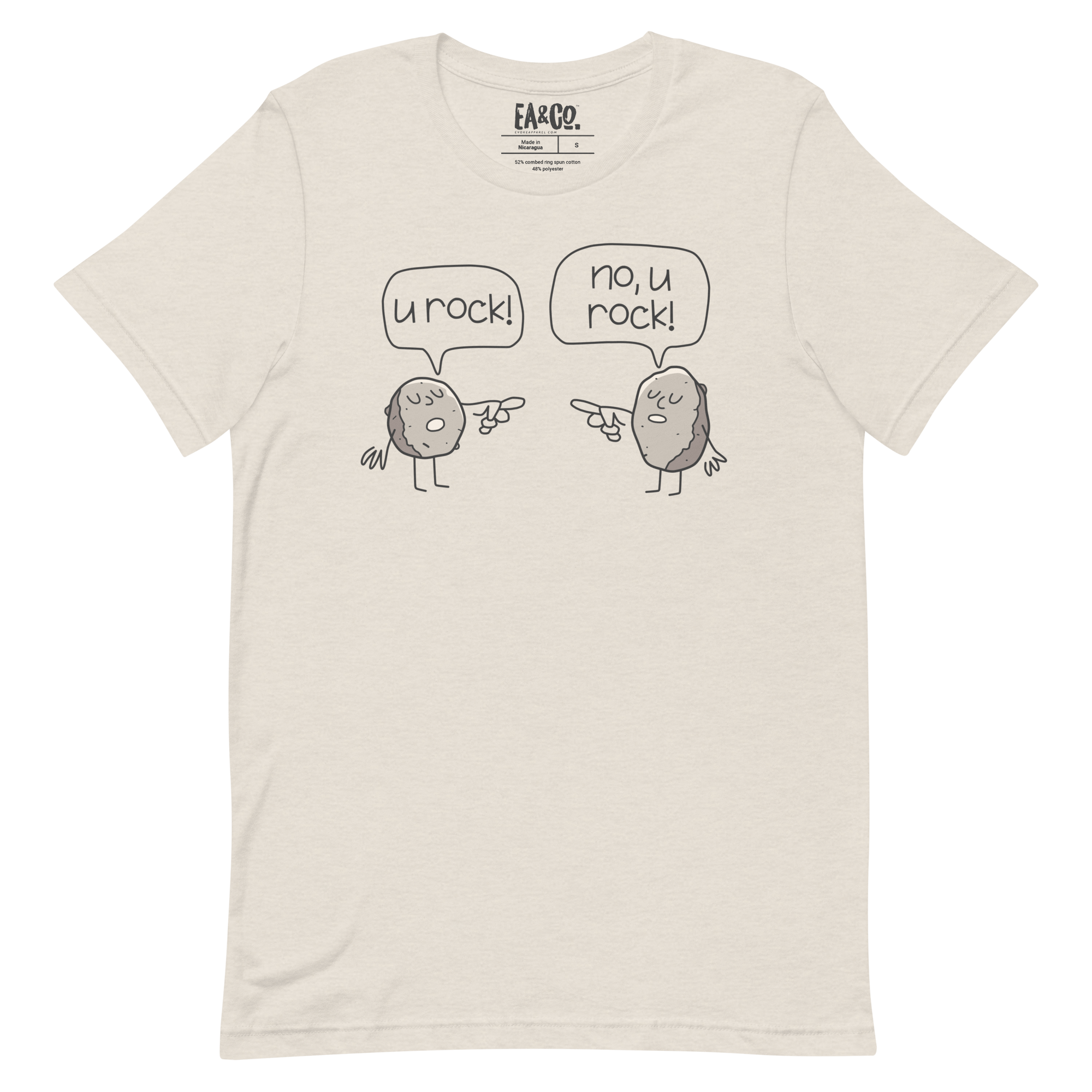 You Rock, No You Rock Funny T-shirt