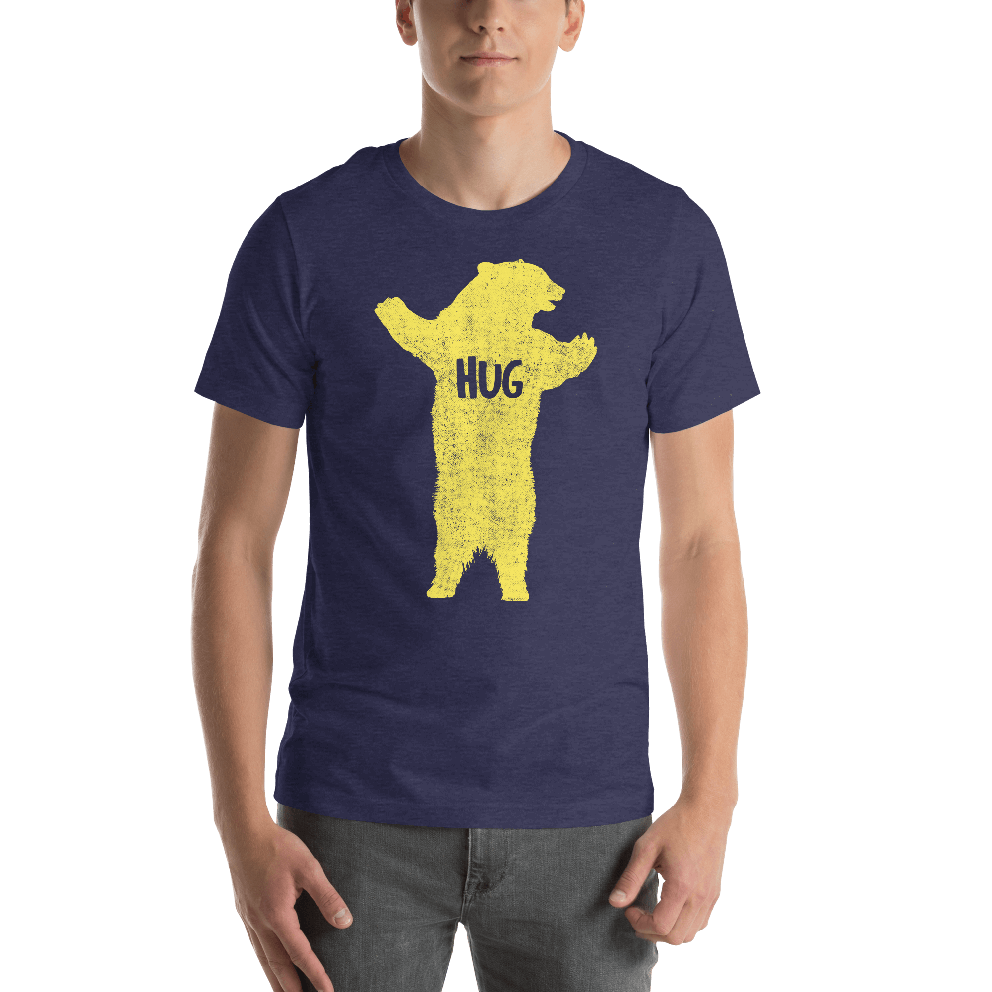 Bear Hug Tee - Funny Graphic T-shirt | Evoke Apparel - front