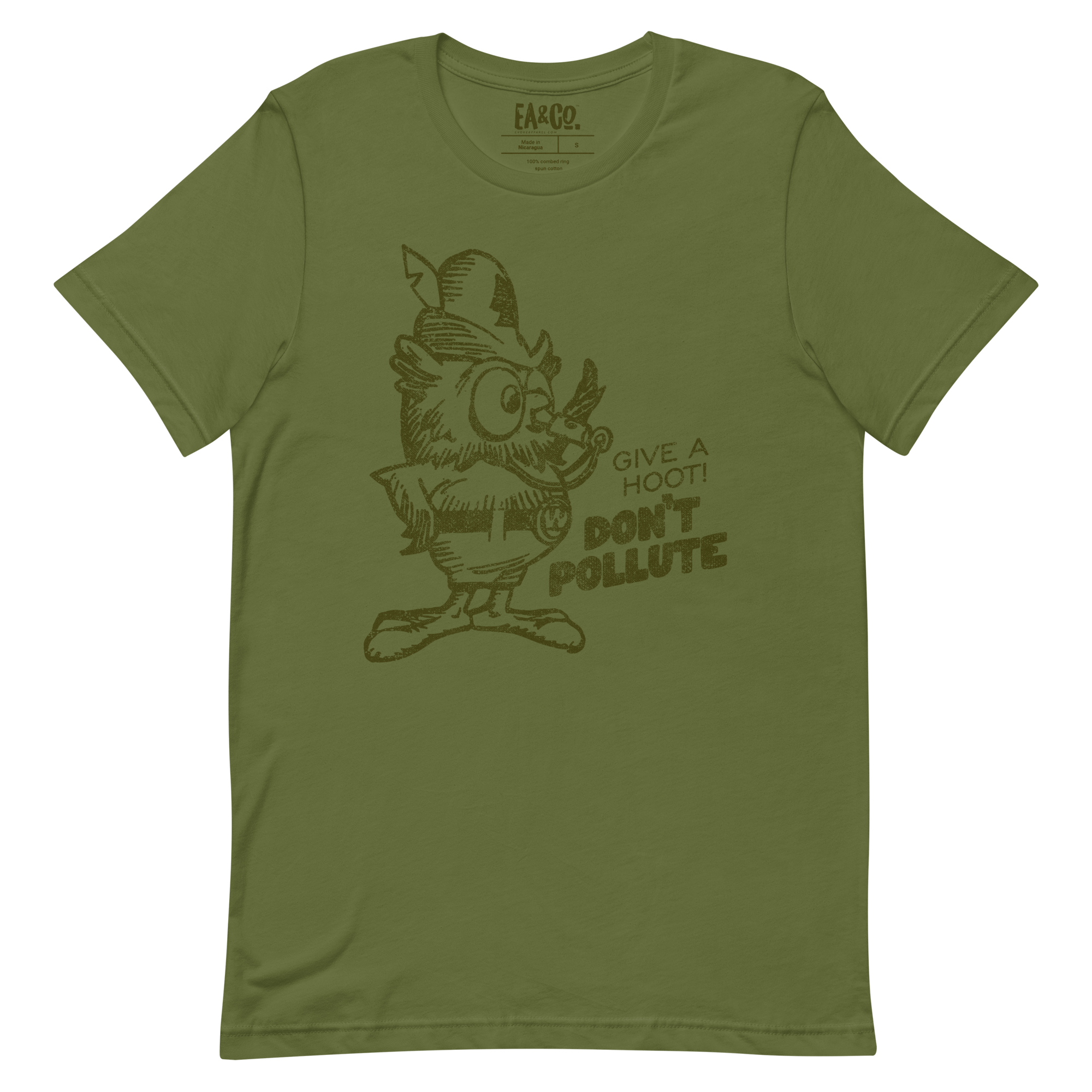 Woodsy Owl Retro Give a Hoot Tee