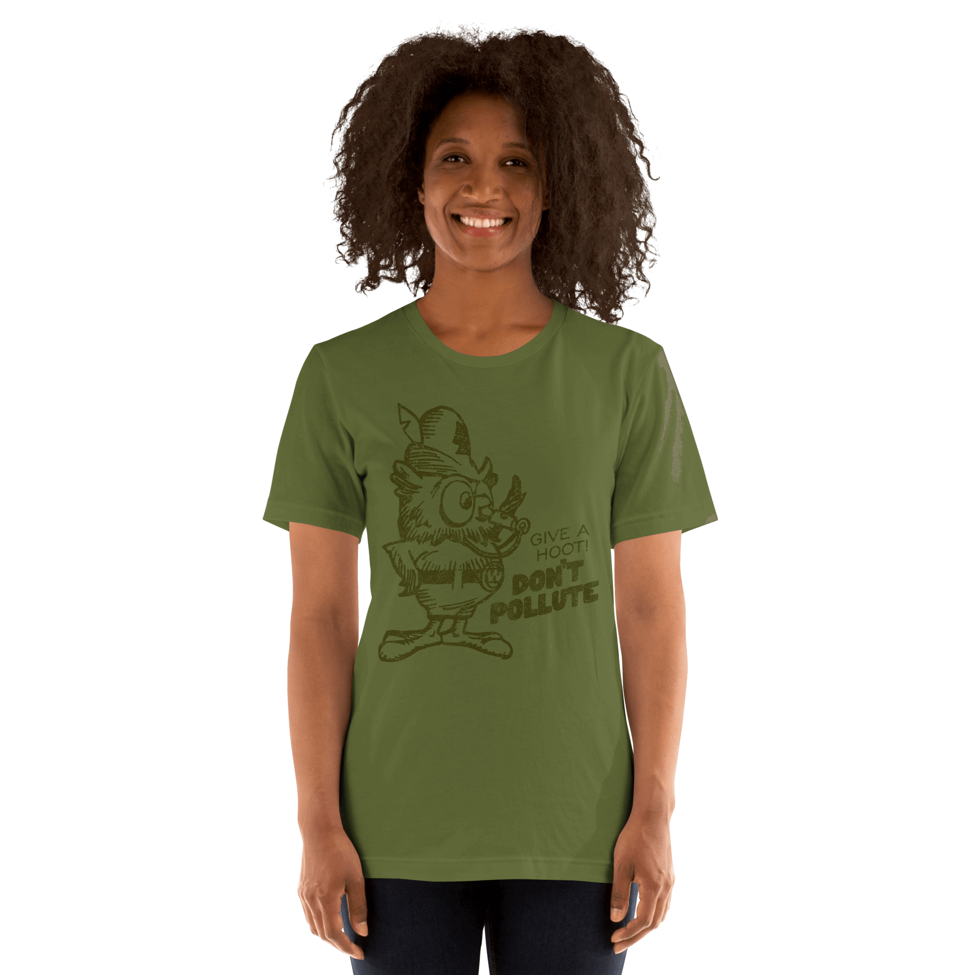 Woodsy Owl Retro Give a Hoot T-shirt