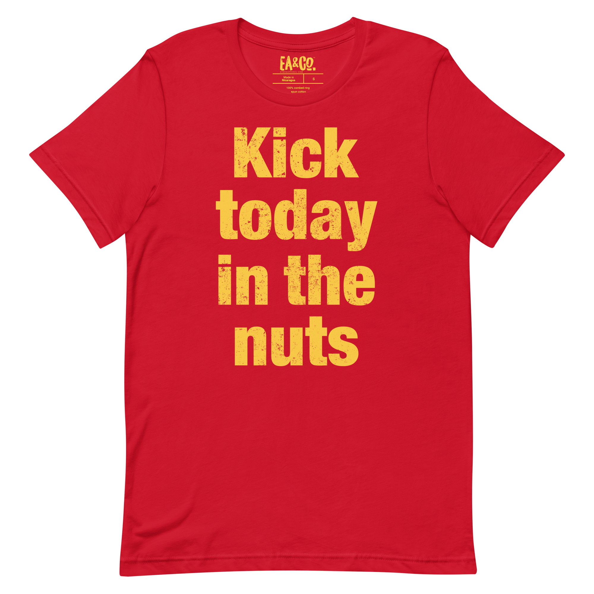 Kick Today in the Nuts Tee