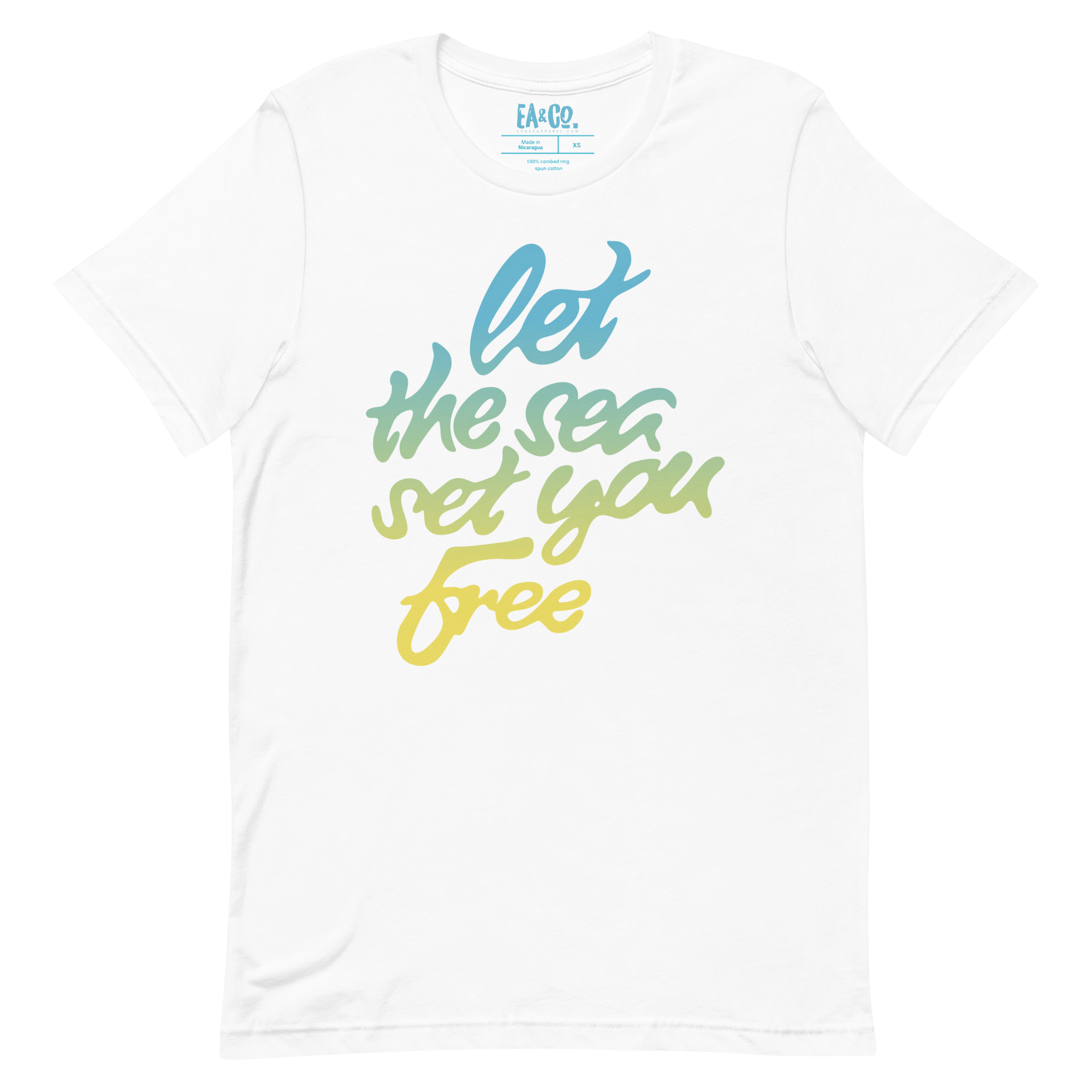 Let the Sea Set You Free Tee | Evoke Apparel