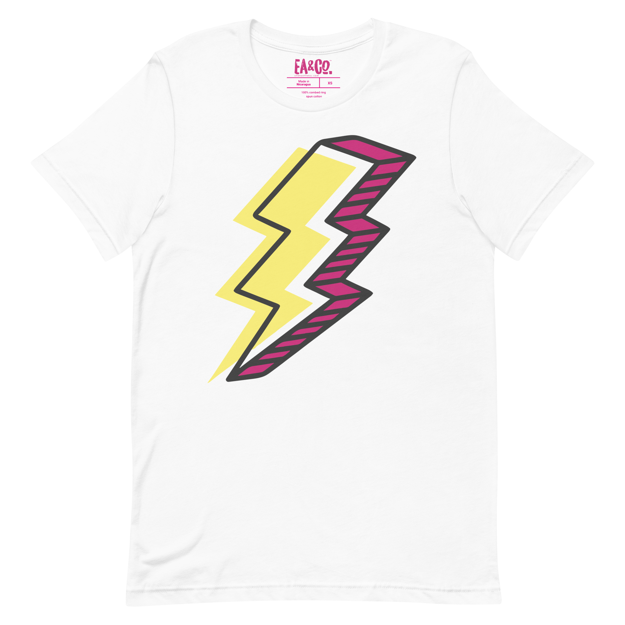 80's Lighting Bolt Retro T-shirt