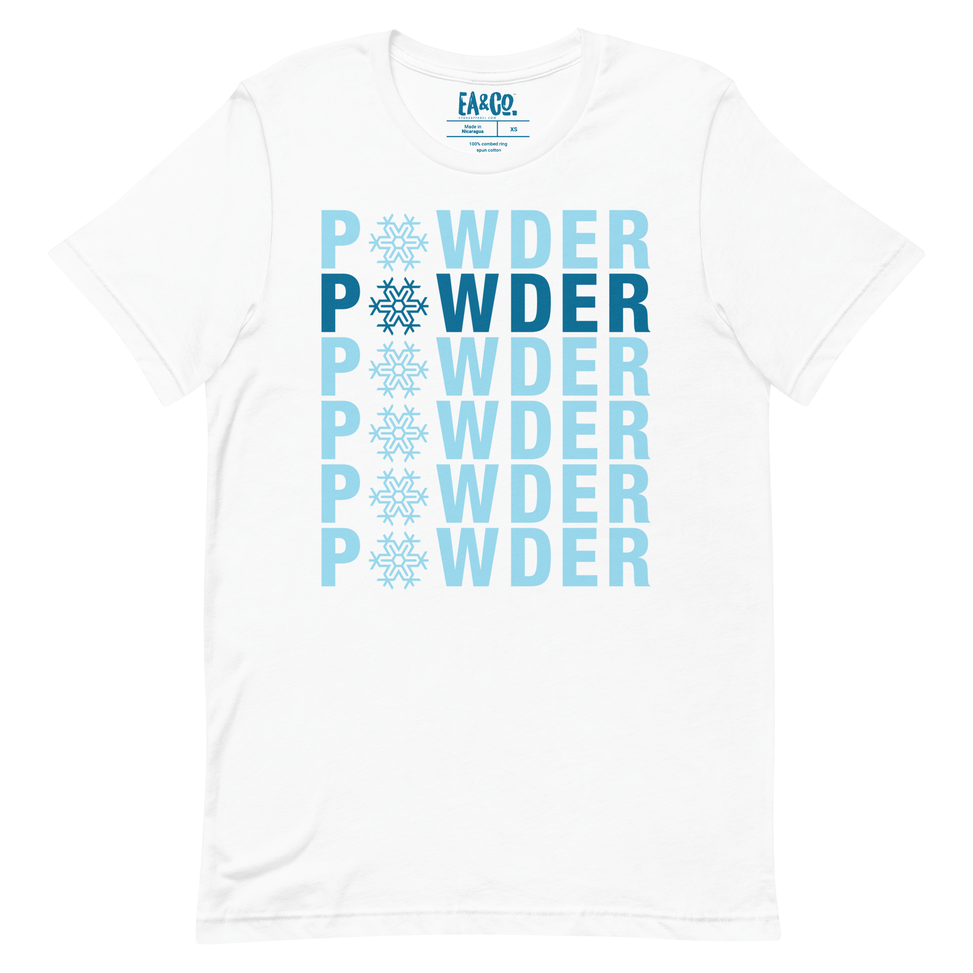 Powder Skiing T-shirt