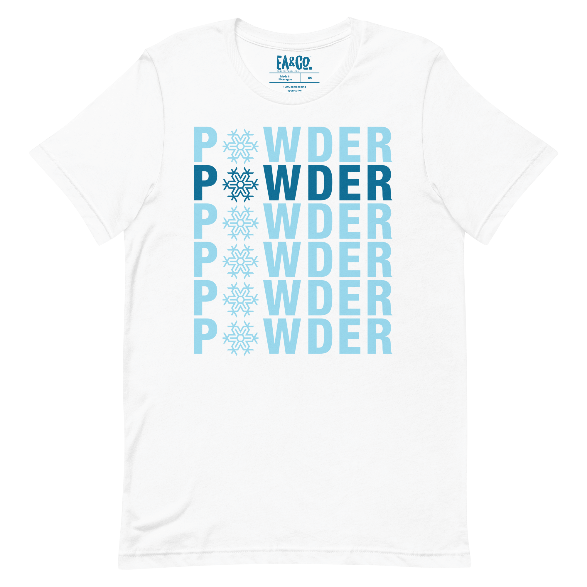 Powder Skiing Tee