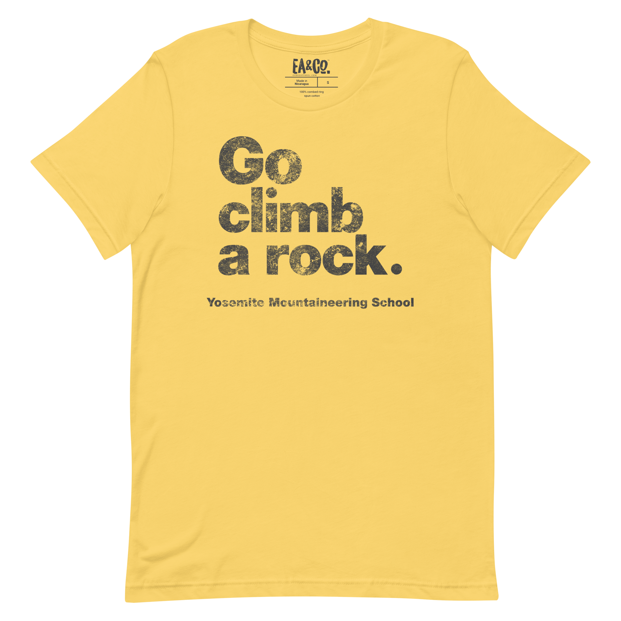 Go Climb a Rock Tee - Climbing Graphic T-shirt | Evoke Apparel