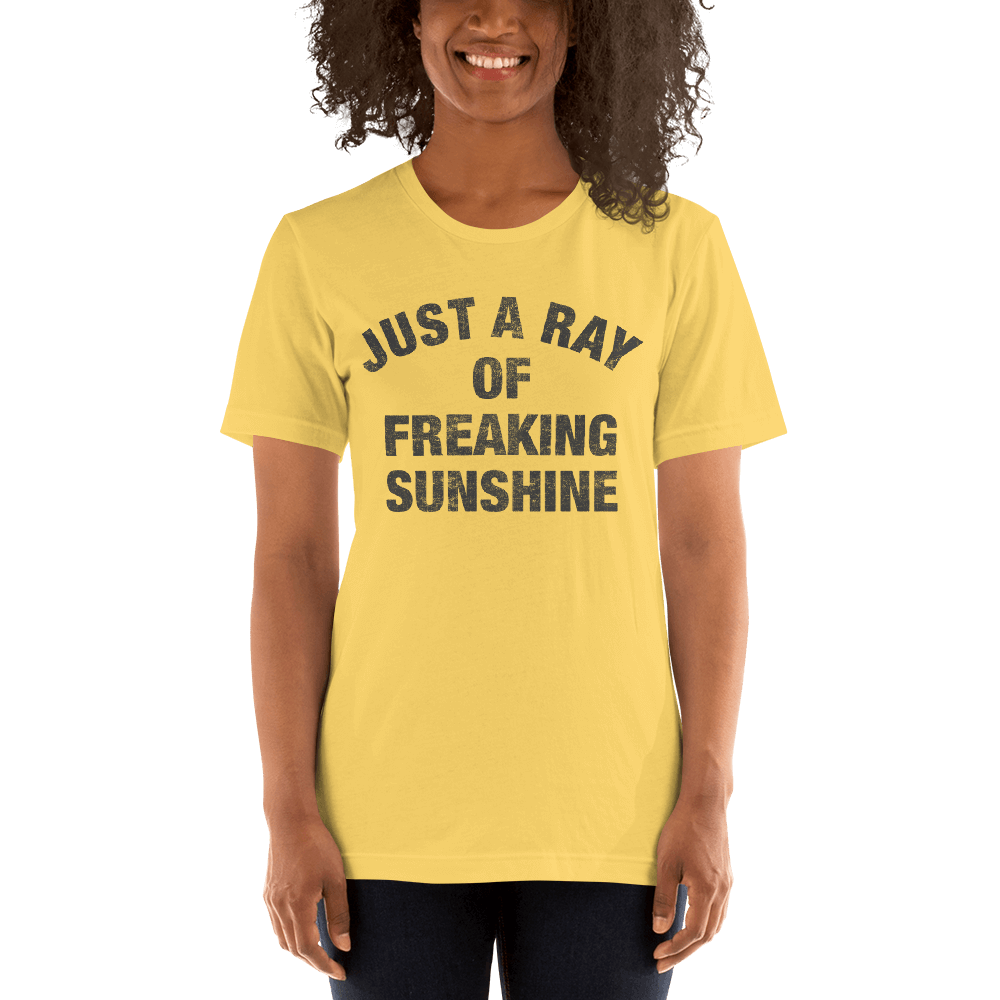 Ray of Freaking Sunshine - FunnyTee | Evoke Apparel