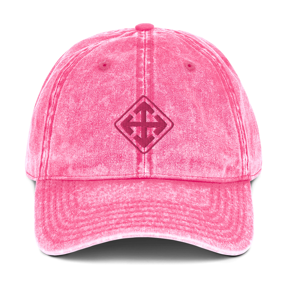 Evoke Apparel Arrow Logo Vintage Twill Womens Hat | Evoke Apparel