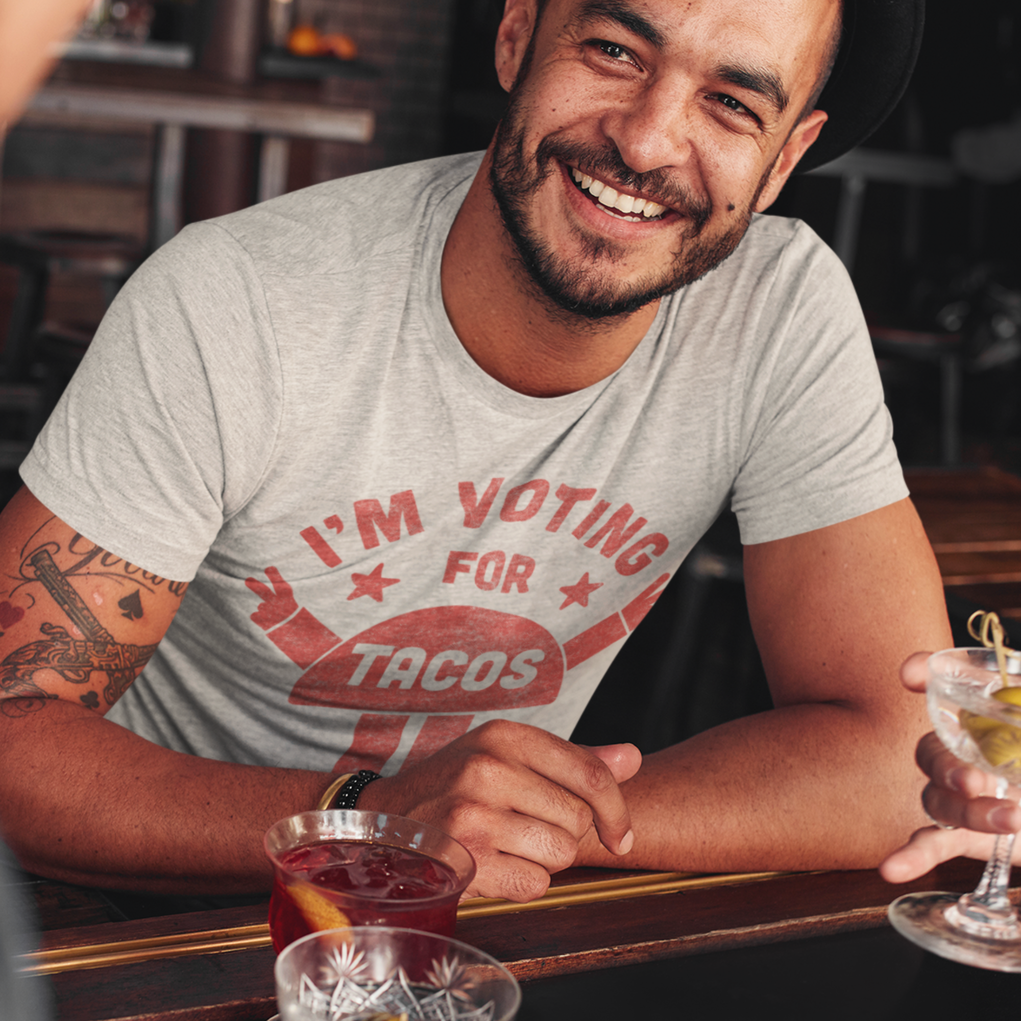 I'm Voting For Tacos T-shirt