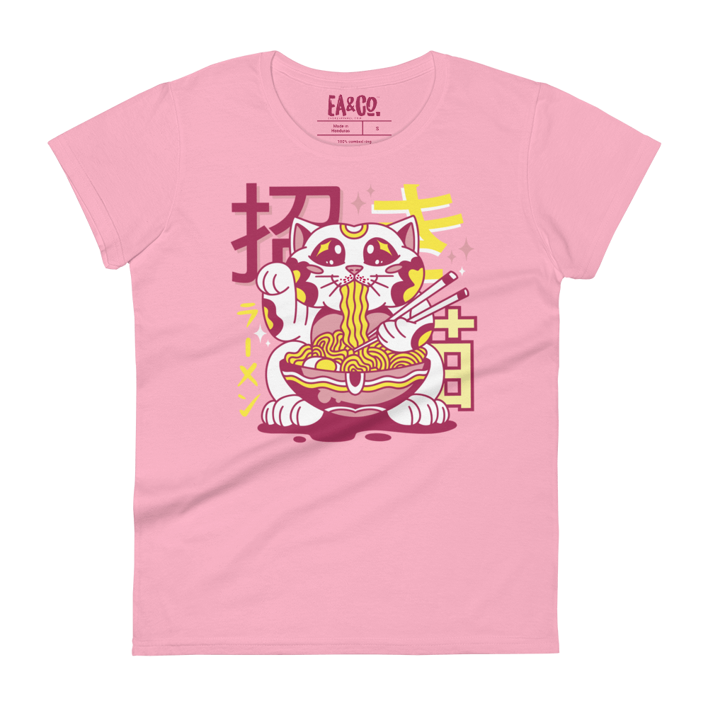 Maneki Neko Ramen Women's T-shirt