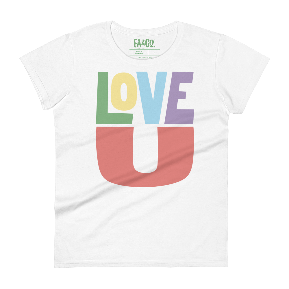 Love You Womens T-shirt
