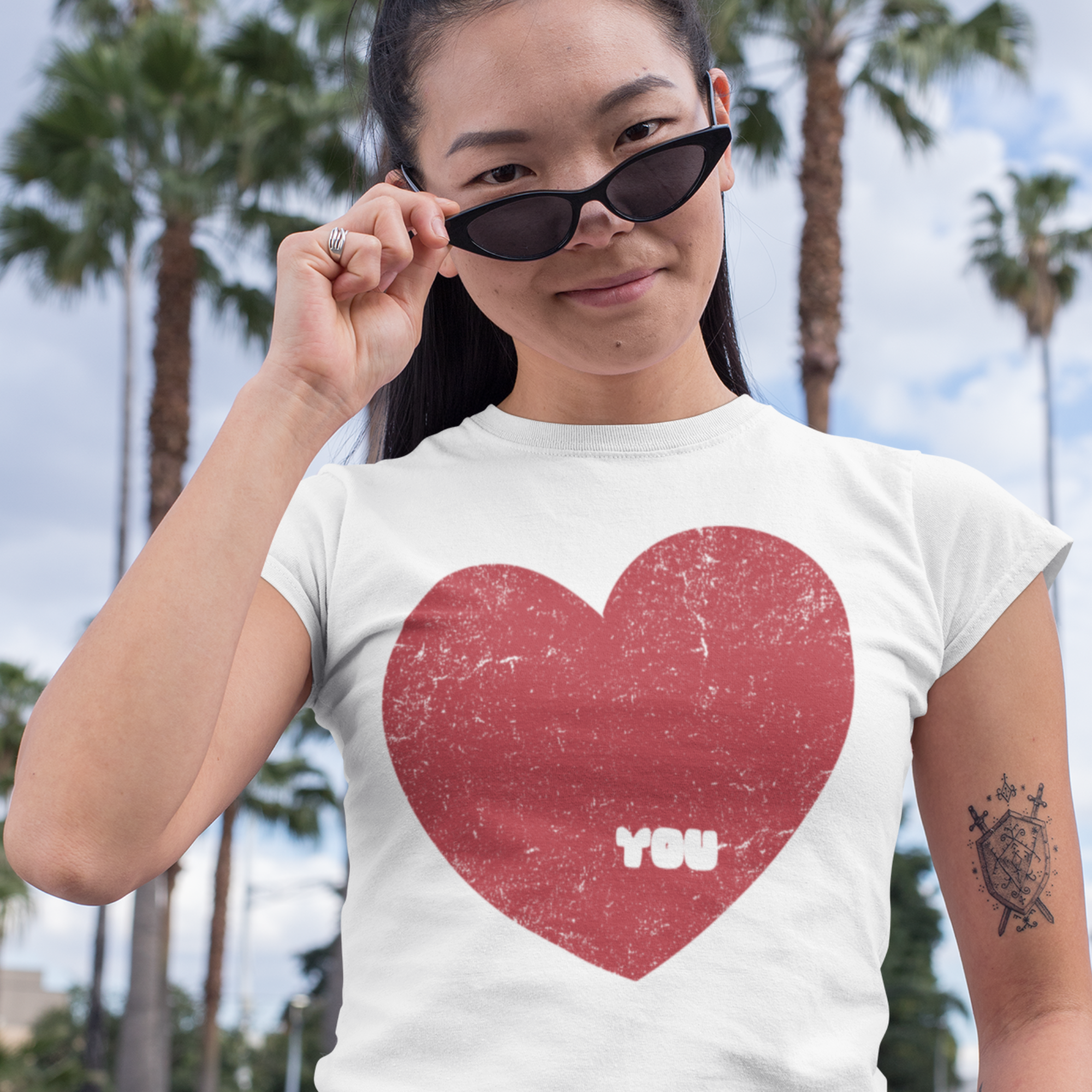 Love You Heart T-shirt