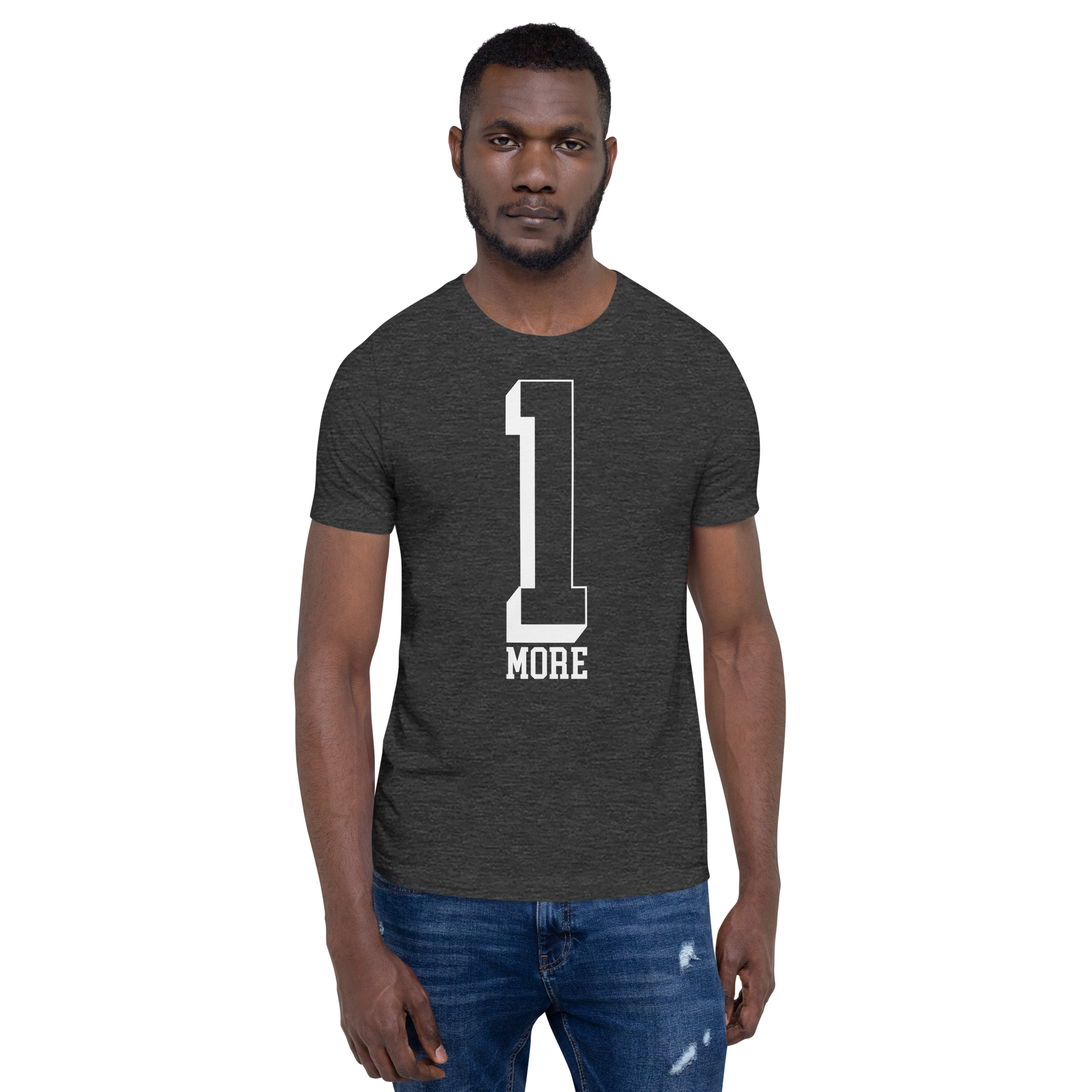1 More Tee - Workout Graphic T-shirt | Evoke Apparel - front